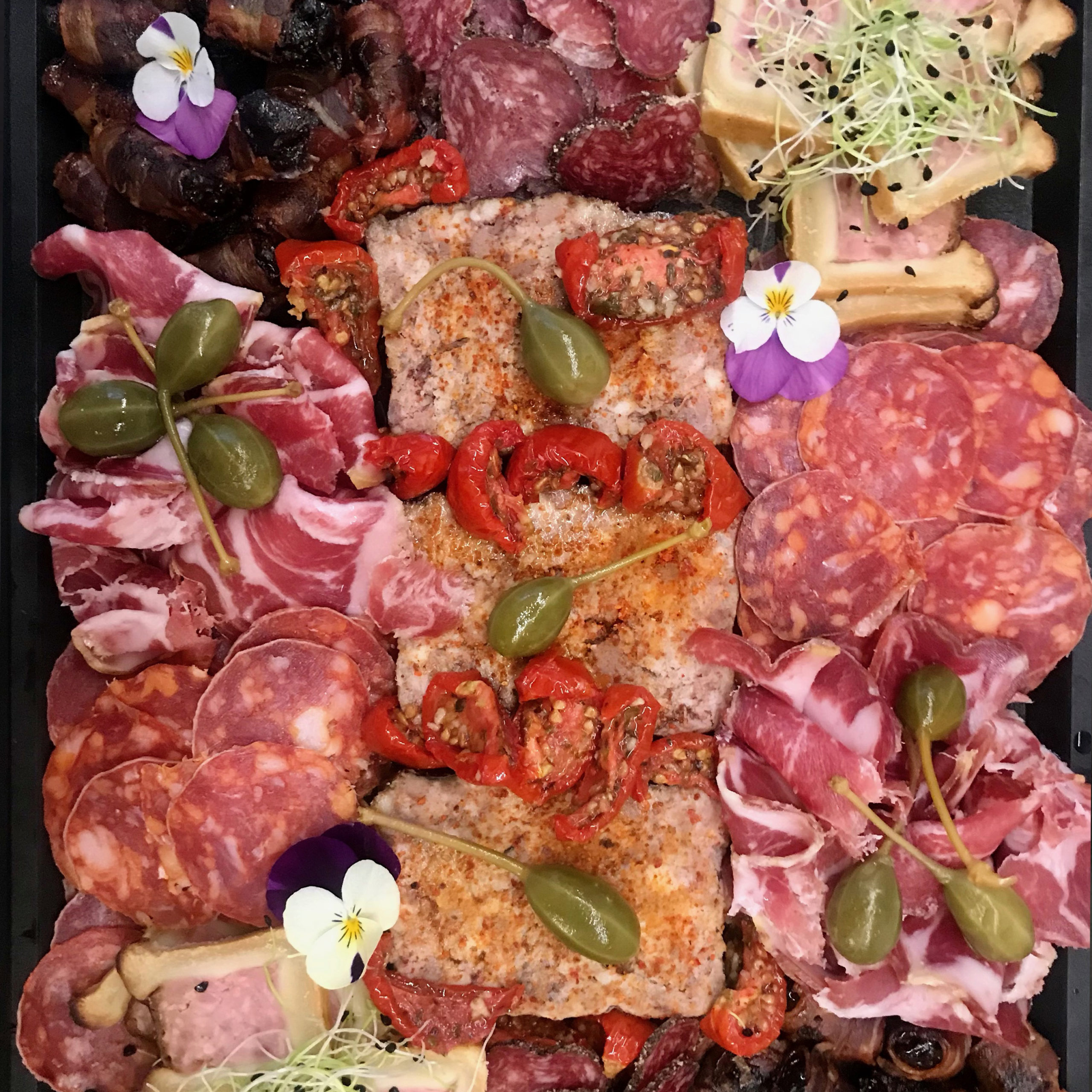 Du vin et des paillettes - Grande planche Charcuteries Grande planche charcuteries