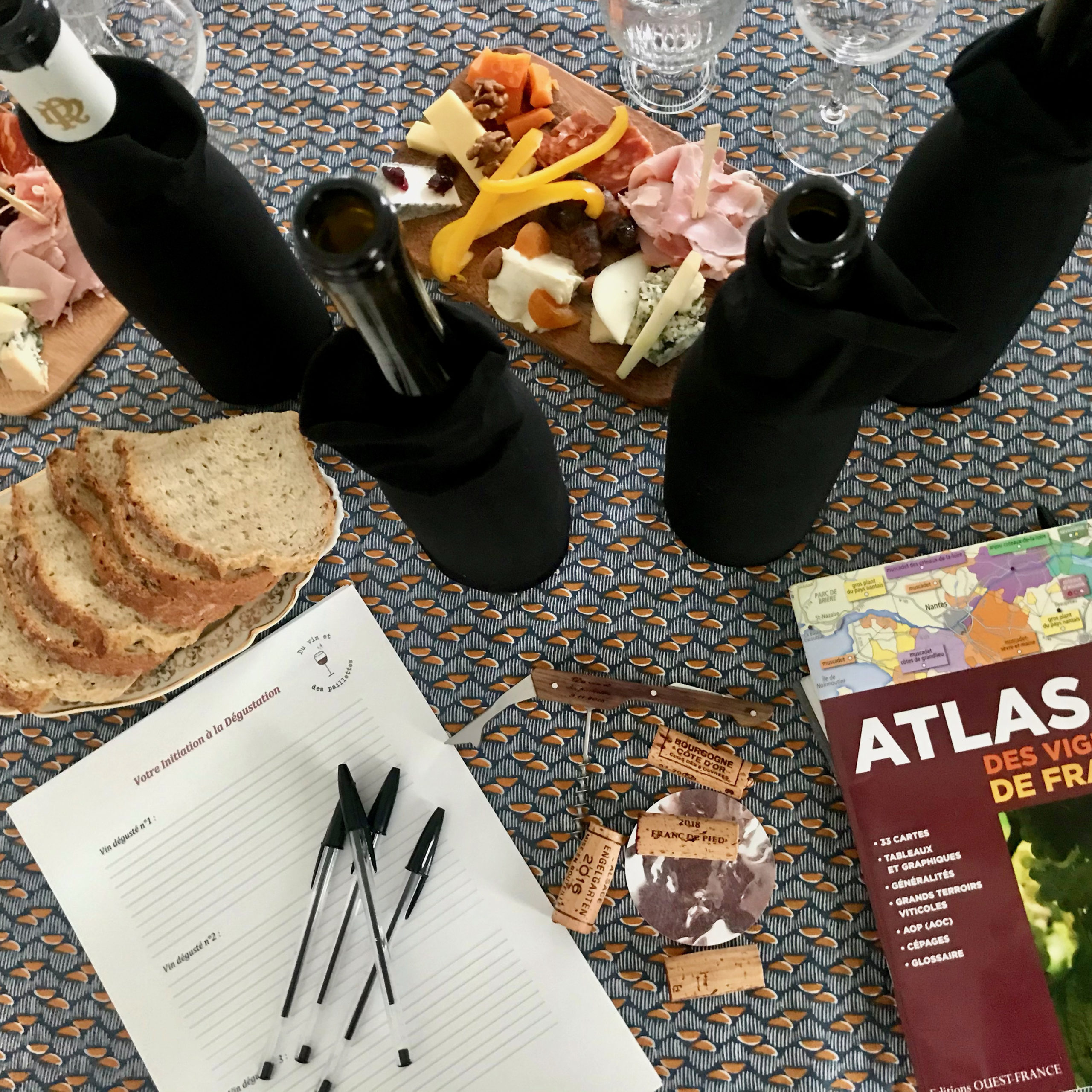 Du vin et des paillettes - Initiation à la dégustation