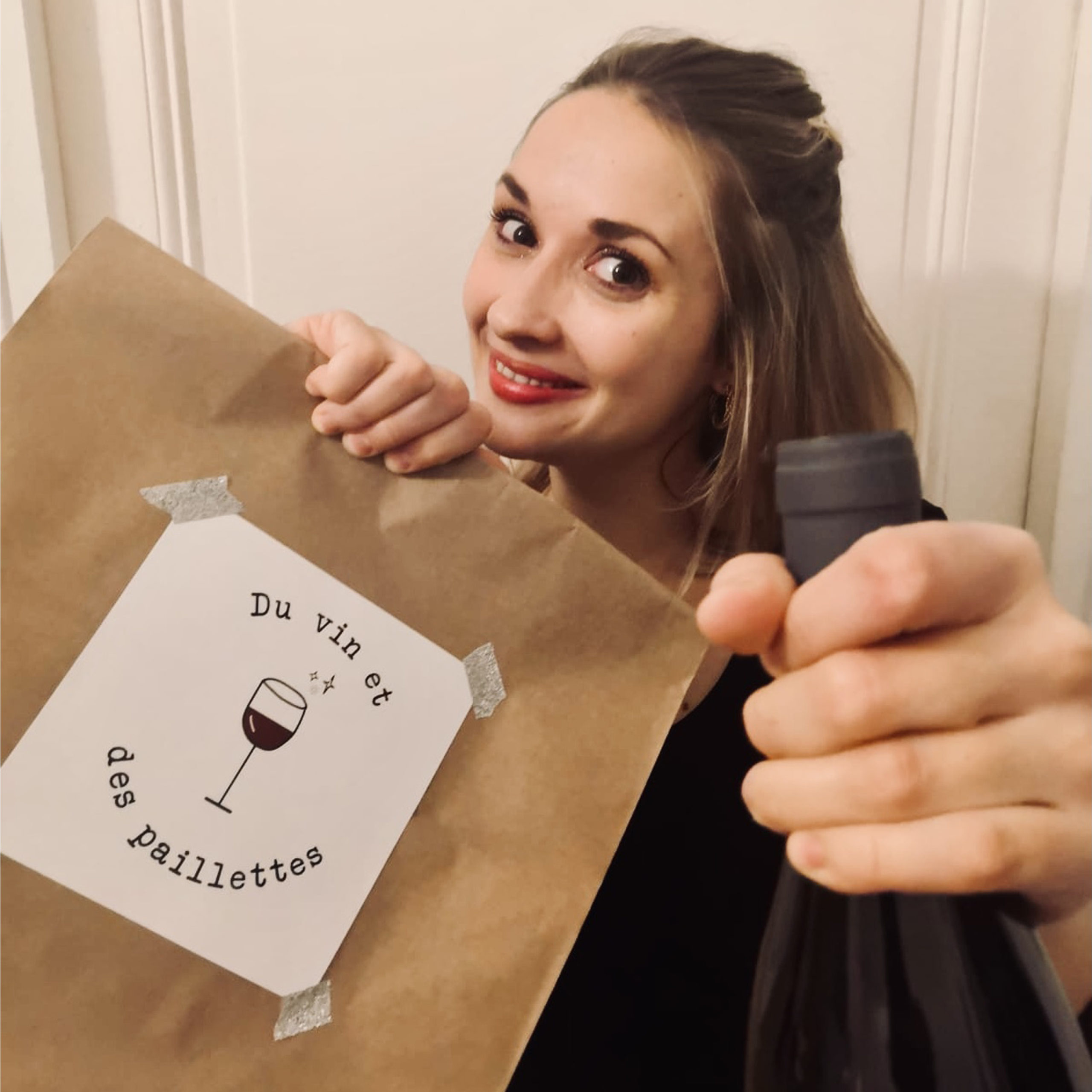 Du vin et des paillettes - Panier Apéro Panier apéro